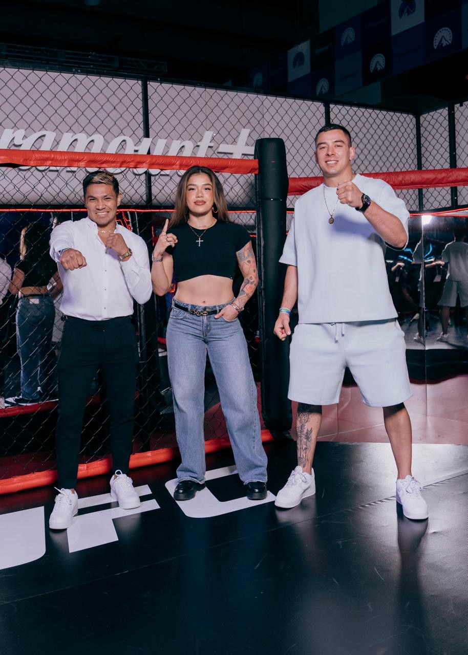Galería ENTREFAM - EL ELENCO DE STAR TREK: STRANGE NEW WORLDS Y LOS ATLETAS DE UFC