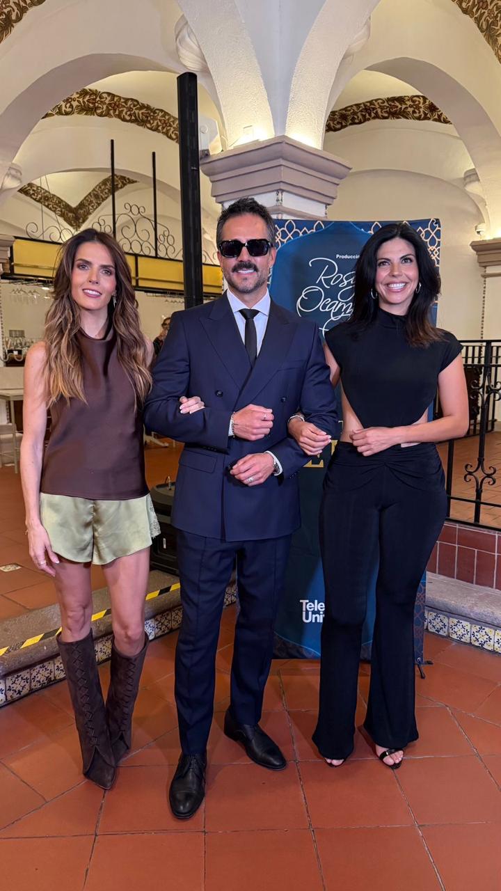 Relacionado: José Ron, África Zavala y Claudia Álvarez